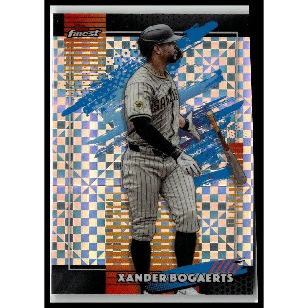 2026 Topps Finest Xander Bogaerts 113 Geometric Refractors Padres Uncommon